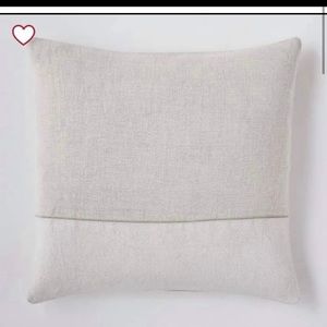 West elm cotton canvas pillow cover (set of 2)